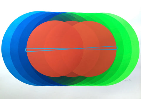 Green, Blue, Orange Circles