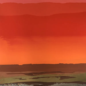 Red, Brown, Gold Landscape